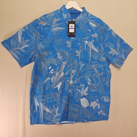 Under Armour Other - Under Armour Dockside Shirt Men's XL Floral Tropical Lightweight Golf Beach UA